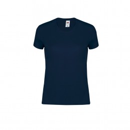 Tricou bumbac 140 gmp dama Women Colour T-Shirt. Iconic. NAVY BLUE