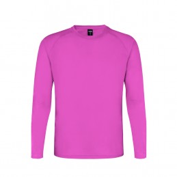 Tricou 135 gmp tehnic cu maneca lunga Adult T-Shirt. Tecnik Maik. FUCHSIA