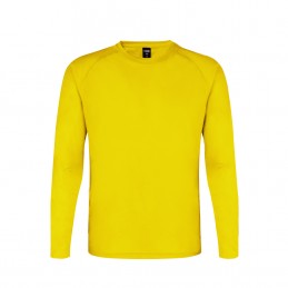 Tricou 135 gmp tehnic cu maneca lunga Adult T-Shirt. Tecnik Maik. YELLOW