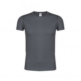 Tricou bumbac 150 gmp Colour T-Shirt. Iconic. DARK GREY