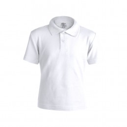 Tricou Polo 180 gmp bumbac copii Kids White Polo Shirt "keya". YPS180. WHITE