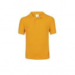 Tricou Polo 180 gmp bumbac copii Kids White Polo Shirt "keya". YPS180. GOLDEN