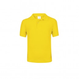 Tricou Polo 180 gmp bumbac copii Kids White Polo Shirt "keya". YPS180. YELLOW