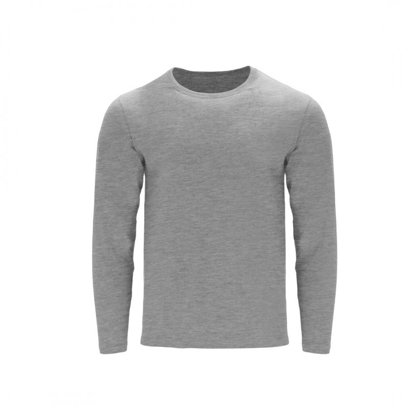 Tricou 160 gmp bumbac maneca lunga Adult White T-Shirt. Hawk. GREY Tricou 160 gmp bumbac maneca lunga Adult White T-Shirt. Hawk. GREY