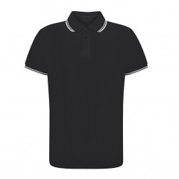 Tricou Polo 180 gmp pique tehnic Shirt. Tecnic Zawak. BLACK
