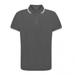 Tricou Polo 180 gmp pique tehnic Shirt. Tecnic Zawak. GREY