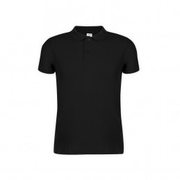 Tricou polo 180 gmp bumbac Adult White Polo Shirt "keya". MPS180. BLACK