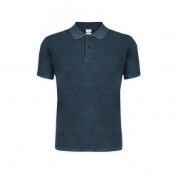 Tricou polo 180 gmp efect jeans Adult Polo Shirt. Ken. NAVY BLUE