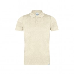 Tricou polo 150 gmp reciclat malanj Adult Polo Shirt. Troky. NATURAL