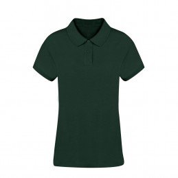 Tricou polo 220 gmp bumbac dama Women Colour Polo Shirt. Koupan. BOTTLE GREEN