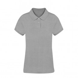 Tricou polo 220 gmp bumbac dama Women Colour Polo Shirt. Koupan. GREY