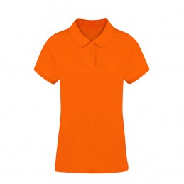 Tricou polo 220 gmp bumbac dama Women Colour Polo Shirt. Koupan. ORANGE