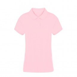 Tricou polo 220 gmp bumbac dama Women Colour Polo Shirt. Koupan. PINK