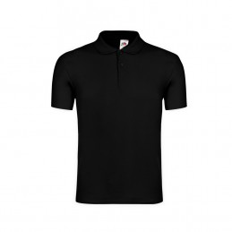 Tricou polo bumbac 185 gmp Adult Colour Polo Shirt. Original. BLACK