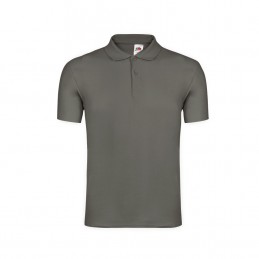 Tricou polo bumbac 185 gmp Adult Colour Polo Shirt. Original. DARK GREY