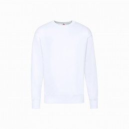 Hanorac 240 gmp copii Kids Sweatshirt. Classic Set-In Sweat. WHITE