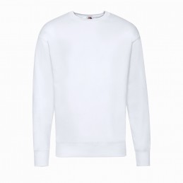 Hanorac 280 gmp  Sweatshirt. Lightweight Set-In S. WHITE