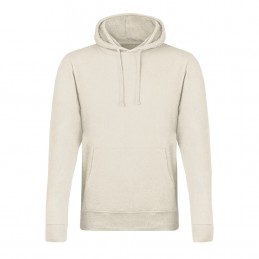 Hanorac bumbac 170 gmo cu gluga Sweatshirt. Landon. NATURAL