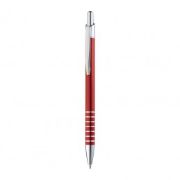 Pix metalic slim cu 7 inele ITABELA 2762 Rosu - Red