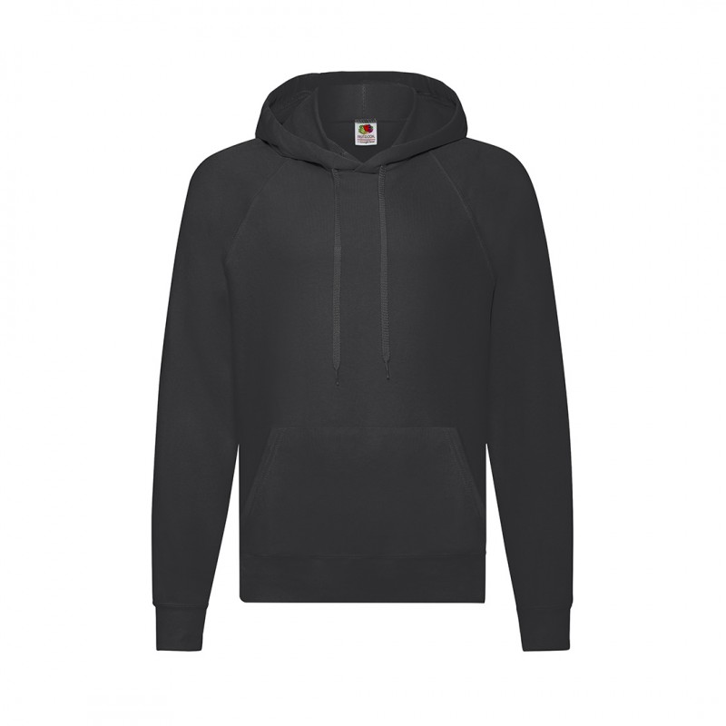Hanorac 240 gmp Sweatshirt. Lightweight Hooded S. BLACK Hanorac 240 gmp Sweatshirt. Lightweight Hooded S. BLACK