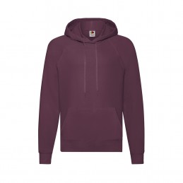 Hanorac 240 gmp Sweatshirt. Lightweight Hooded S. BURGUNDY