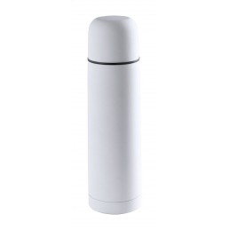 Termos metalic 500 ml siliconat Hosban - Rubusta AP741861 Alb