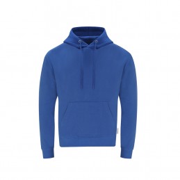 Hanorac 280 gmp bumbac organic Adult Hooded Sweatshirt. Dretius. BLUE