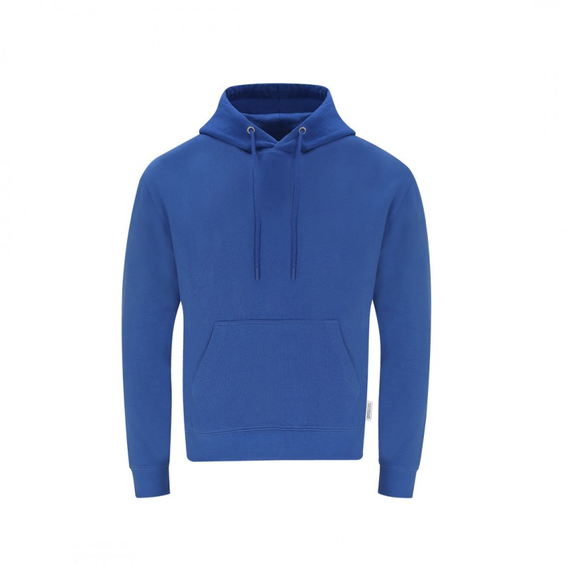 Hanorac 280 gmp bumbac organic Adult Hooded Sweatshirt. Dretius. BLUE Hanorac 280 gmp bumbac organic Adult Hooded Sweatshirt. Dretius. BLUE