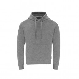 Hanorac 280 gmp bumbac organic Adult Hooded Sweatshirt. Dretius. GREY