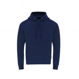 Hanorac 280 gmp bumbac organic Adult Hooded Sweatshirt. Dretius. NAVY BLUE