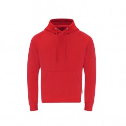 Hanorac 280 gmp bumbac organic Adult Hooded Sweatshirt. Dretius. RED