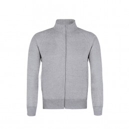 hanorac 280 gmp cu fermoar Adult Sweatshirt. Lightweight Sweat. GREY