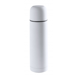 Termos metalic 500 ml siliconat Hosban - Rubusta AP741861 Alb