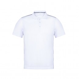 Tricou polo 180 gmp tehnic poliester Polo Shirt. Tecnic Barclex. WHITE