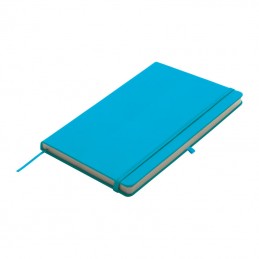 Carnetel A5  160 pagini veline coperti PU - Kiel - 312114, Turcoaz