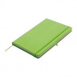Carnetel A5  160 pagini veline coperti PU - Kiel  - 312129, Verde Lime