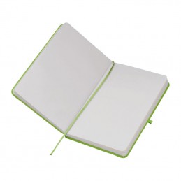 Carnetel A5  160 pagini veline coperti PU - Kiel  - 312129, Verde Lime