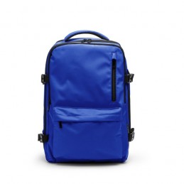 Rucsac de cabina cu compartiment haine si laptop 16 inch RPET BANTER  MO1347 Albastru
