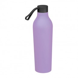 Sticla termos 750 ml cu suprafata siliconata 83890 Violet Mov