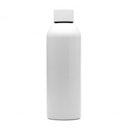Bidon metalic 800 ml pentru sublimare cu perete dublu MAGUN BI4144 Alb WHITE