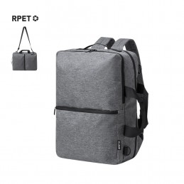 Rucsac laptop si geanta 15 inch Makarzur (MAKITO 21046 ) Albastru - NAVY BLUE