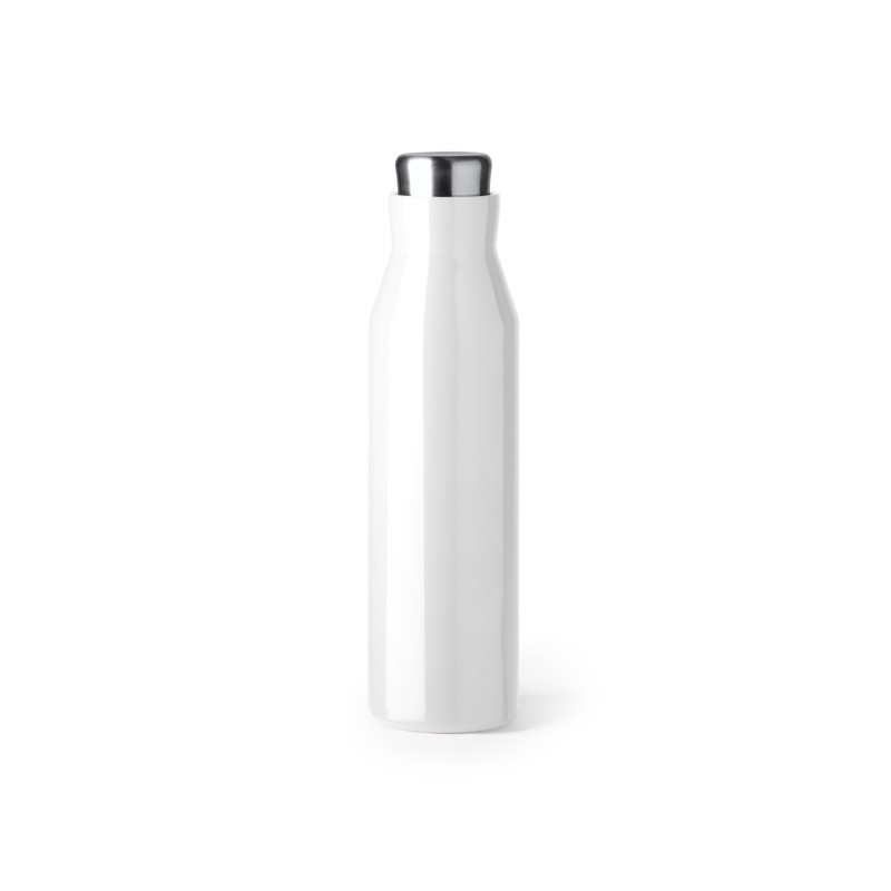 Bidon metalic 600 ml pentru sublimare cu perete dubluTORKE. BI4139 Alb WHITE Bidon metalic 600 ml pentru sublimare cu perete dubluTORKE. BI4139 Alb WHITE