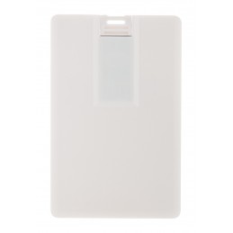USB memory stick tip card pentru imprimare full color Redax AP833011 8GB, alb