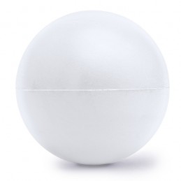 Antistress bila d6,2 cm, SEYKU SB1228 Alb - WHITE
