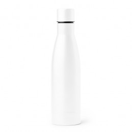 Bidon metalic 500 ml pentru sublimare cu perete dublu FANCY BI4126 - ALB