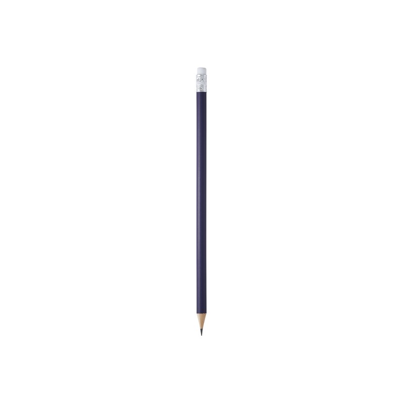 Creion din lemn cu guma de sters - COUVET HW8002 albastru navy BLEUMARIN Creion din lemn cu guma de sters - COUVET HW8002 albastru navy BLEUMARIN