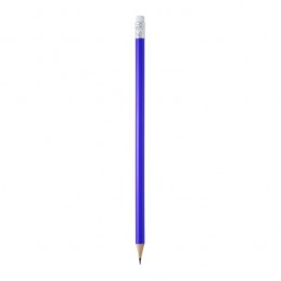 Creion din lemn cu guma de sters - COUVET HW8002 ALBASTRU ROYAL