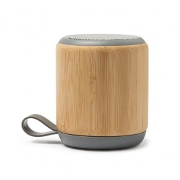 Boxa audio wireless 3W corp bambus eco SOLUM - BS3199 Natural Gri