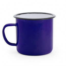 Cana metalica 380 ml stil retro, ANON MD4015 - Albastru