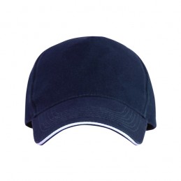 Sapca bumbac 5 panele gen Sandwich ERIS. - GO7019 Albastru - NAVY BLUE